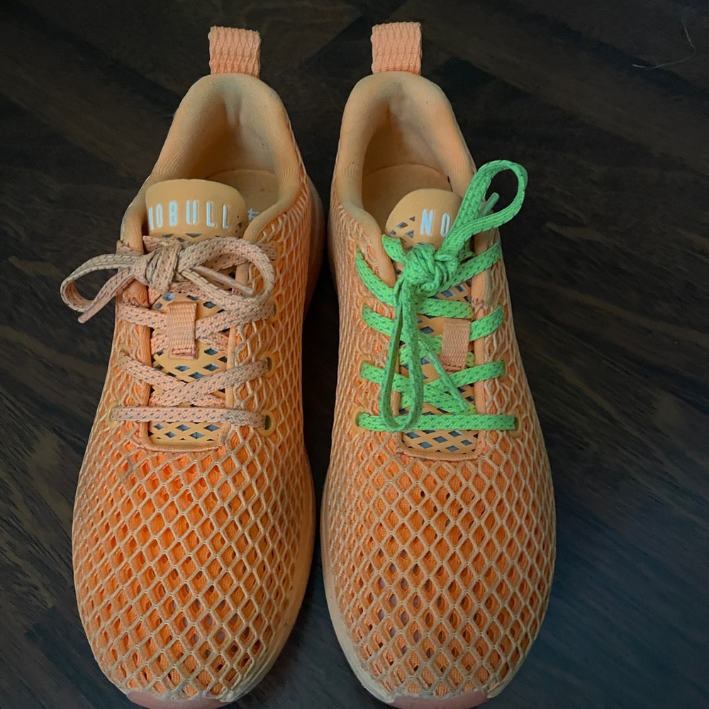 Orange New Bull Diamond Mesh Runners